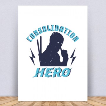 Consolidation hero Vászonkép