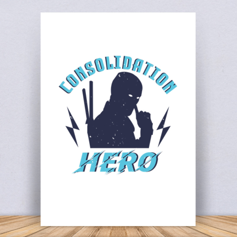 Consolidation hero Vászonkép