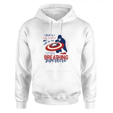 Dad is and always will be Unisex Kapucnis Pulcsi