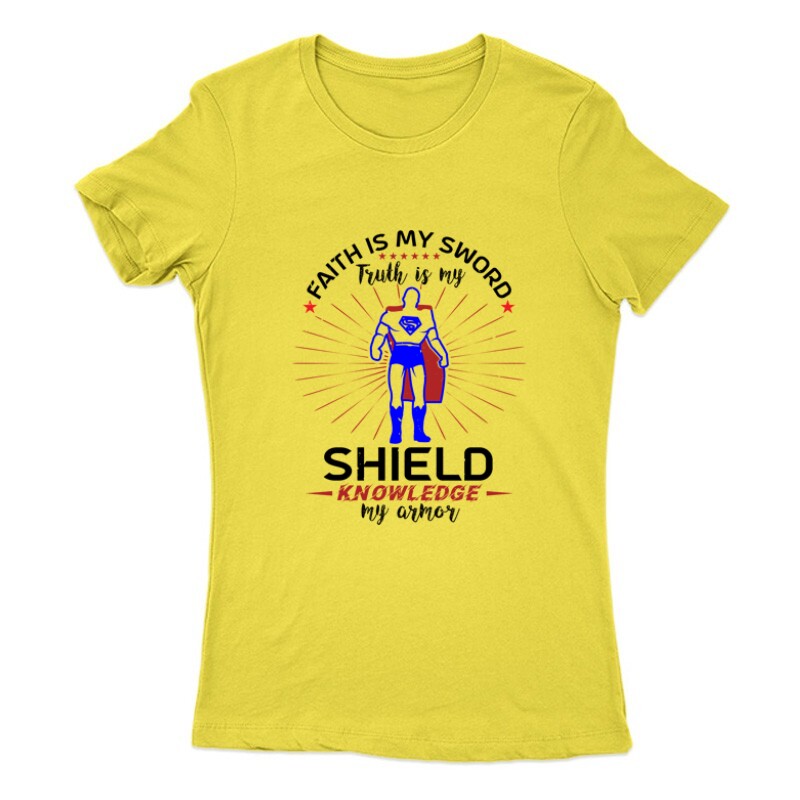 Faith is my sword Női Póló