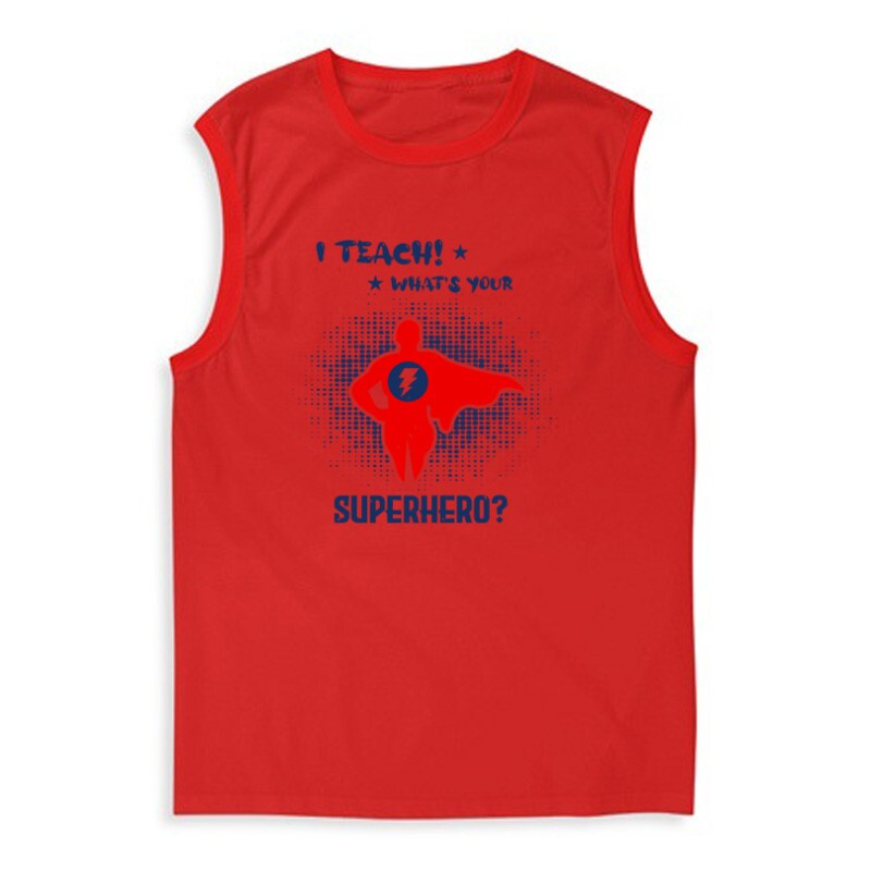 I teach! what's your Férfi Trikó