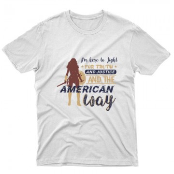 I’m here to fight for truth Unisex Póló