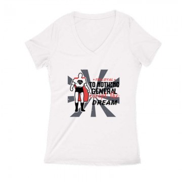 I’m loyal to nothing, General Női V Kivágott póló
