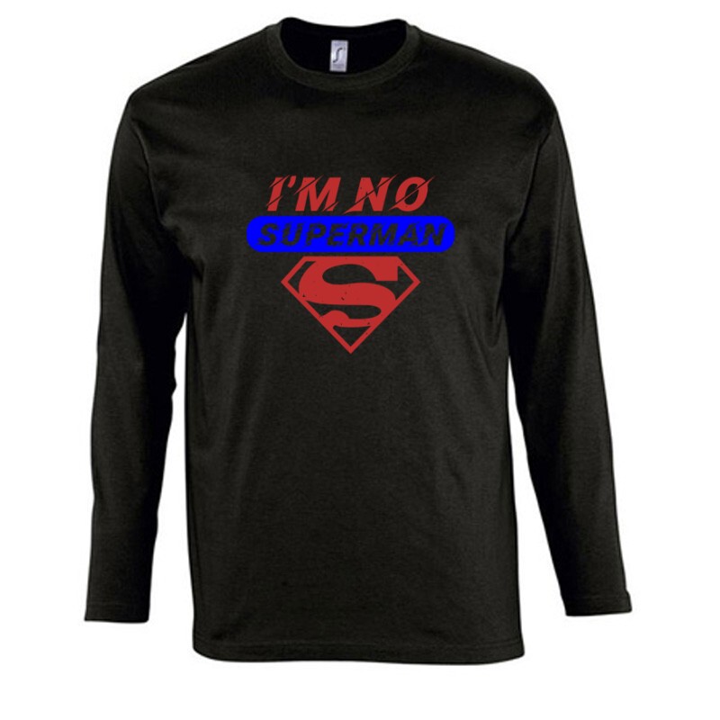 i’m no superman Hosszú Ujjú Póló