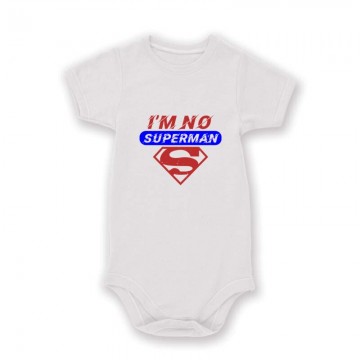 i’m no superman Baby Body