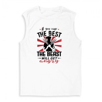 If you cage the best Férfi Trikó