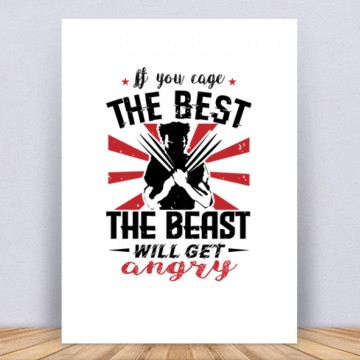 If you cage the best Vászonkép