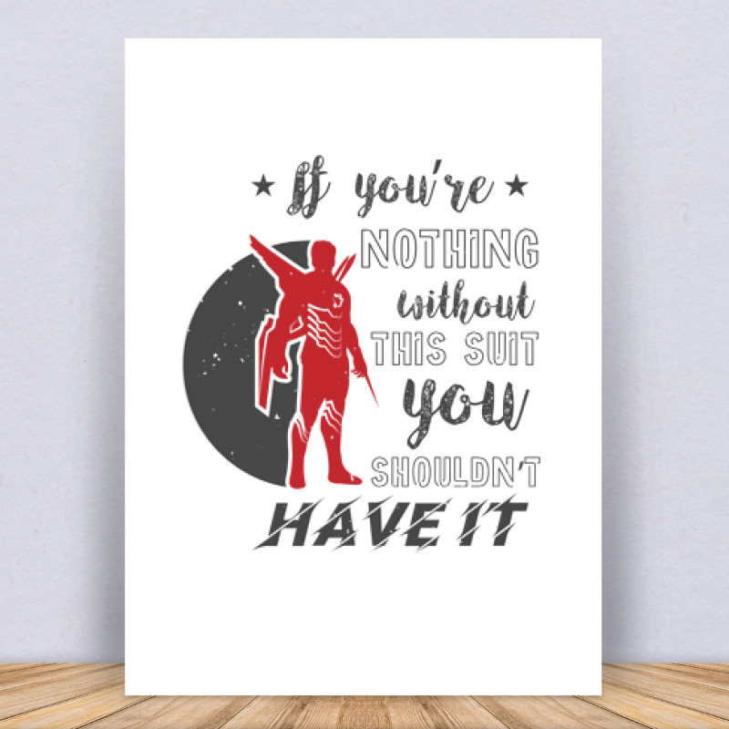 If you’re nothing without Vászonkép