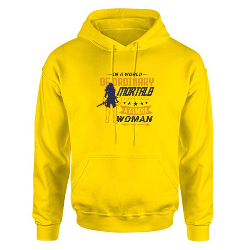 In a world of ordinary Unisex Kapucnis Pulcsi