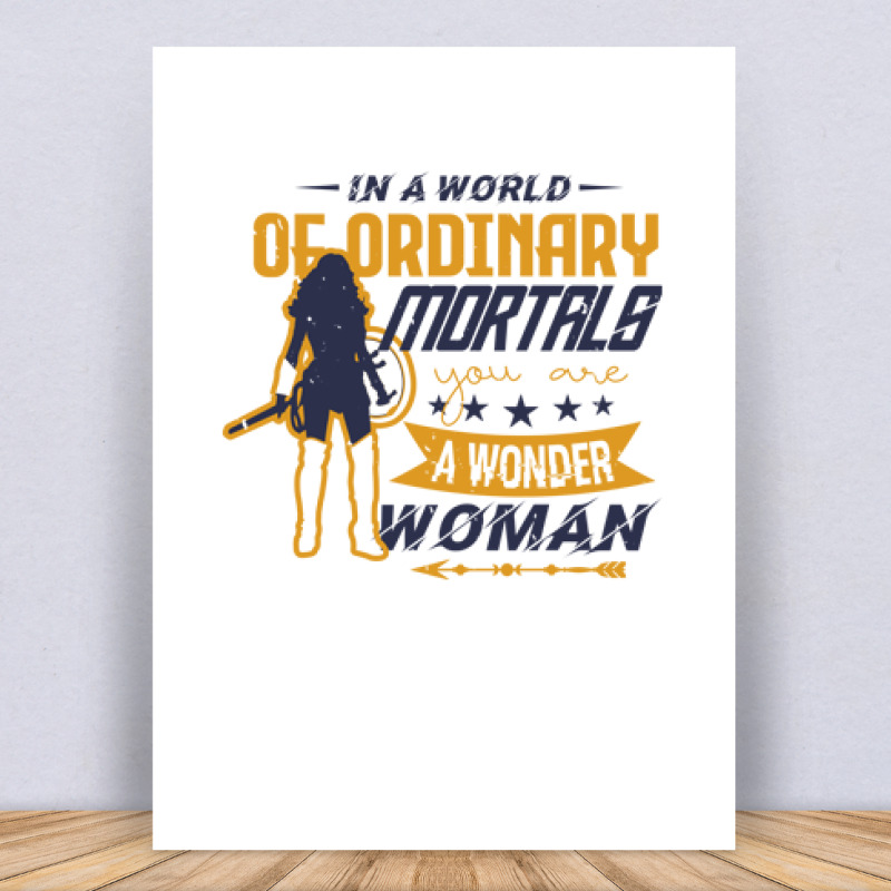 In a world of ordinary Vászonkép