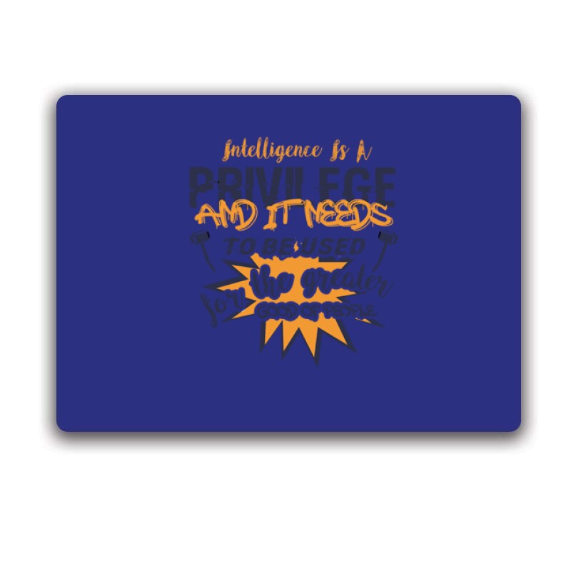 Intelligence is a privilege Egérpad