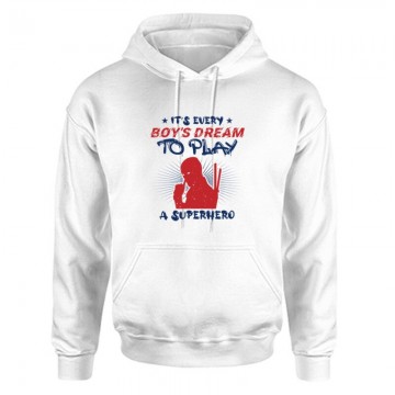 It’s every boy’s dream Unisex Kapucnis Pulcsi