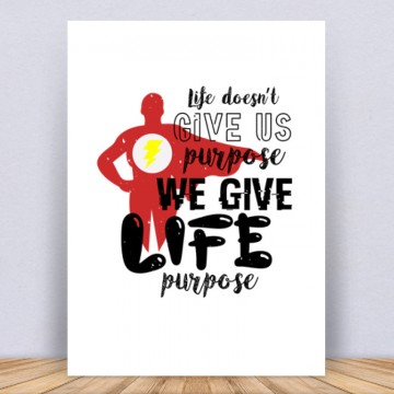 Life doesn’t give us Vászonkép