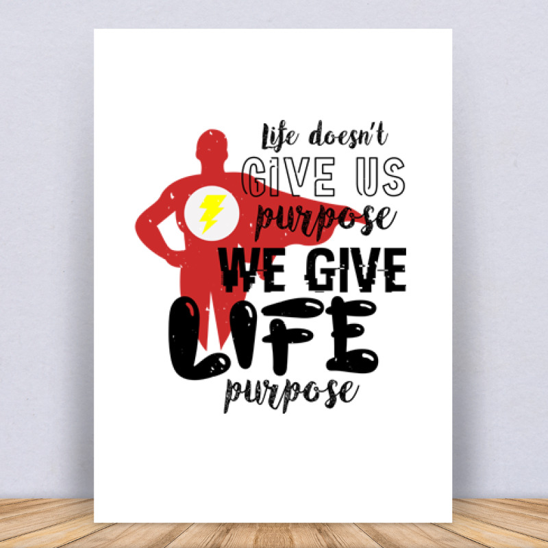 Life doesn’t give us Vászonkép