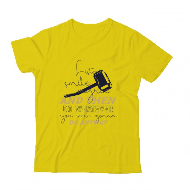 Listen, smile, agree Gyermek Póló