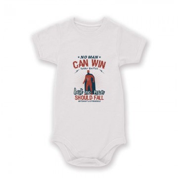 No man can win every battle Baby Body