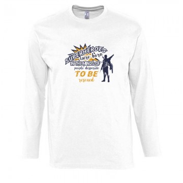 Superheroes were born Hosszú Ujjú Póló