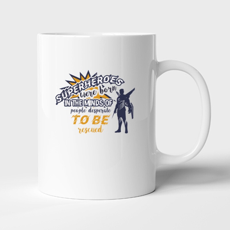 Superheroes were born Bögre