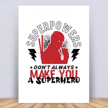 Superpowers, don’t Vászonkép