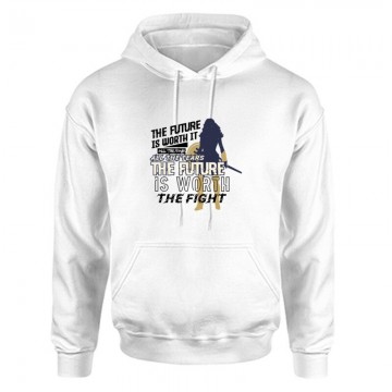 The future is worth it Unisex Kapucnis Pulcsi