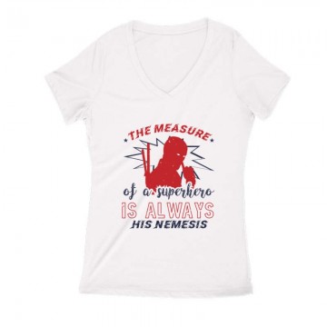 The measure of a Női V Kivágott póló