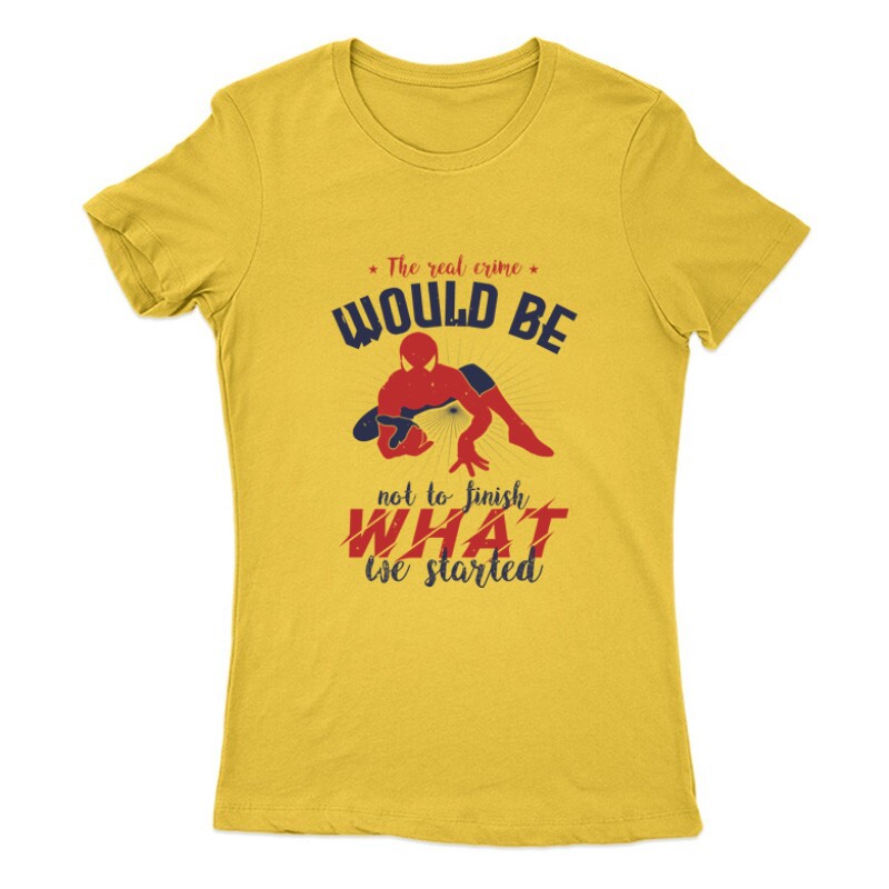 The real crime would be Női Póló