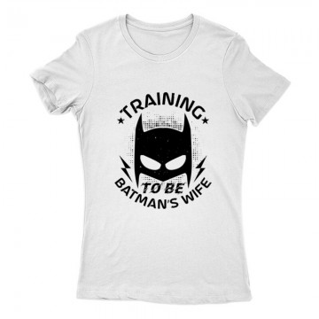 training to be batman’s wife Női Póló