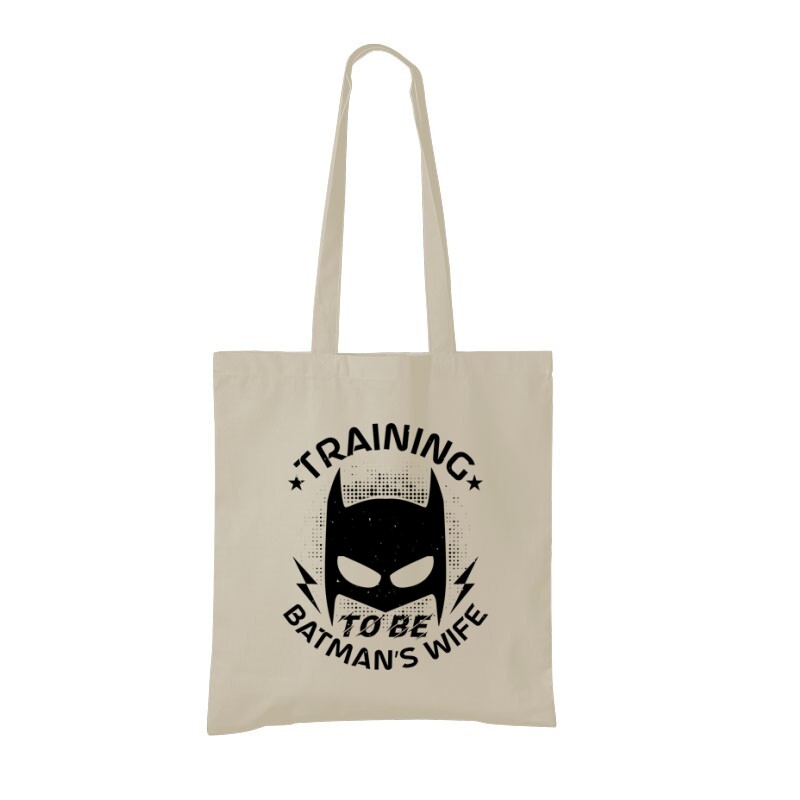 training to be batman’s wife Bevásárló Táska