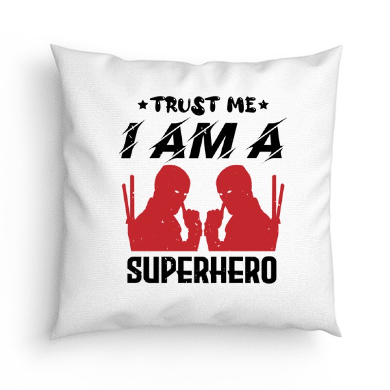 trust me i am a superhero Párna