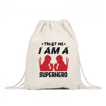 trust me i am a superhero Hátizsák