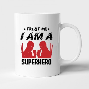 trust me i am a superhero Bögre