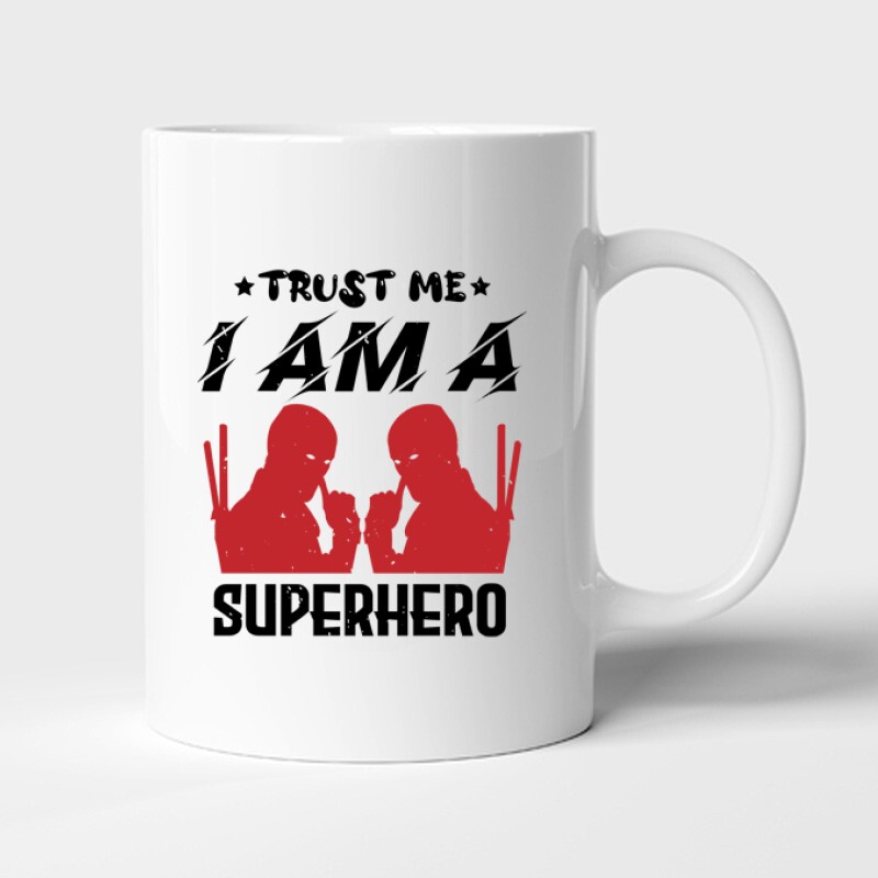 trust me i am a superhero Bögre