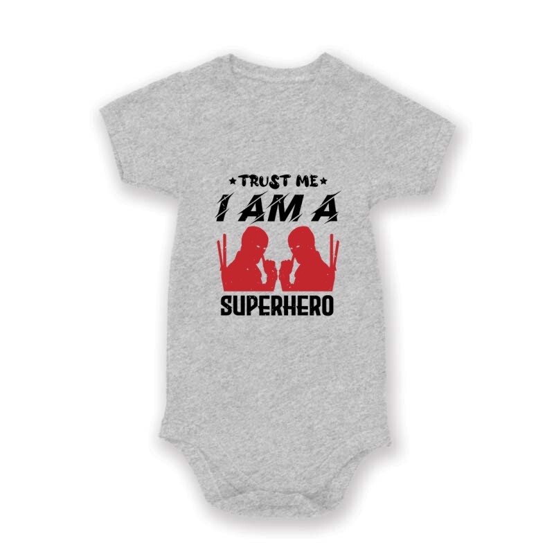 trust me i am a superhero Baby Body