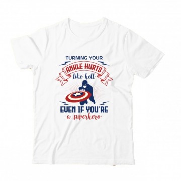 turning your ankle hurts Gyermek Póló
