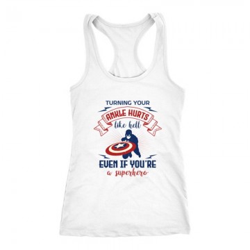 turning your ankle hurts Női Trikó