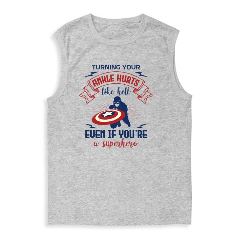 turning your ankle hurts Férfi Trikó