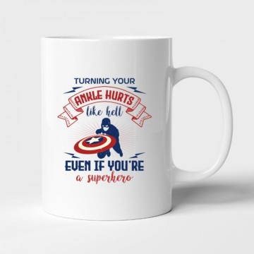 turning your ankle hurts Bögre