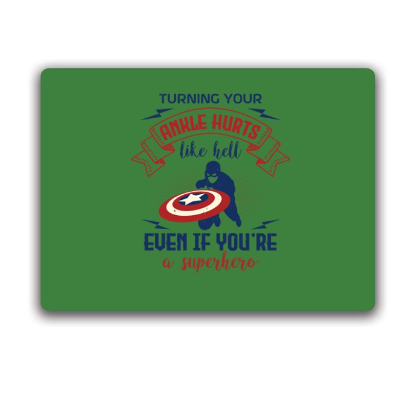 turning your ankle hurts Egérpad