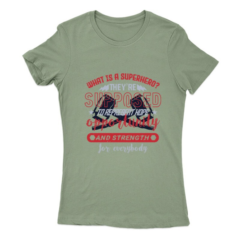 What is a superhero Női Póló