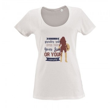 Which will hold greater rule Női O Nyakú Póló
