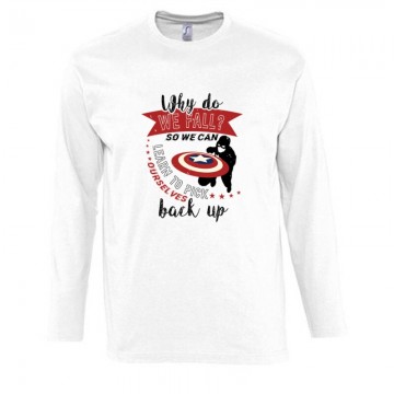 Why do we fall Hosszú Ujjú Póló