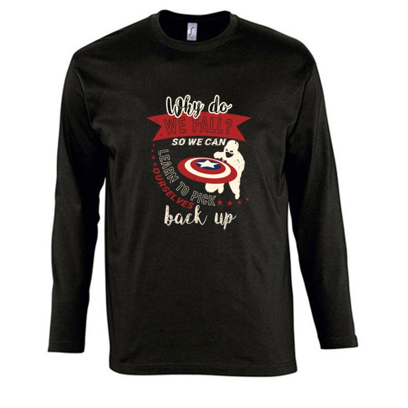 Why do we fall Hosszú Ujjú Póló