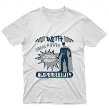 With great power Unisex Póló