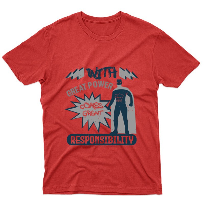 With great power Unisex Póló