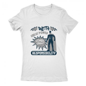 With great power Női Póló