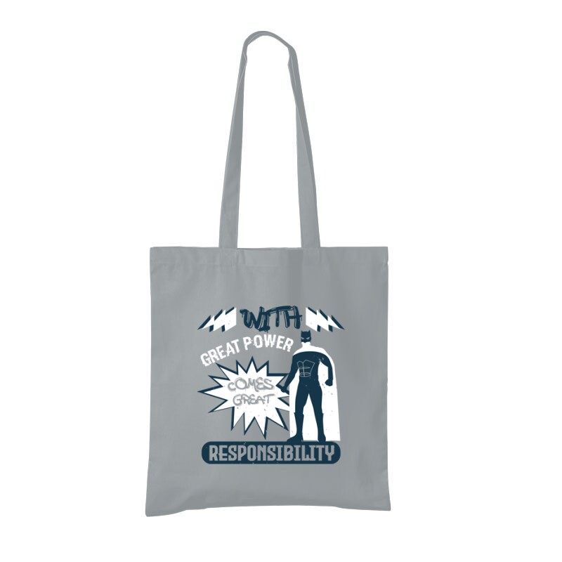 With great power Bevásárló Táska