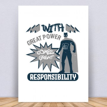 With great power Vászonkép