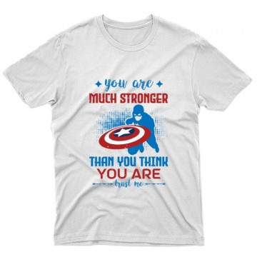 you are much stronger than Unisex Póló