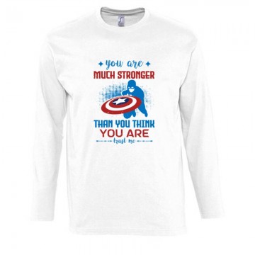 you are much stronger than Hosszú Ujjú Póló