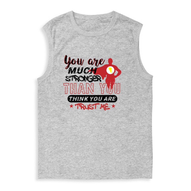 You are much stronger Férfi Trikó